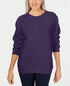 Petite Fleece Crewneck Sweatshirt